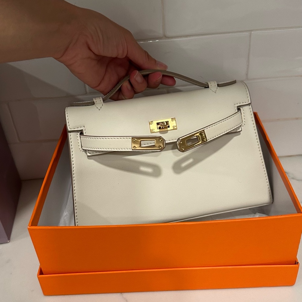 Cream Micro Bag - Picture 2 of 7